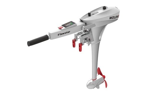 Wolong Elektrische buitenboord motor - Flowstar 1.5 langstaart
