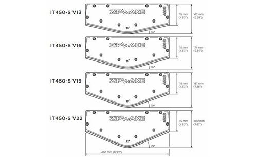 Zipwake interceptor 450S V kabel 3m