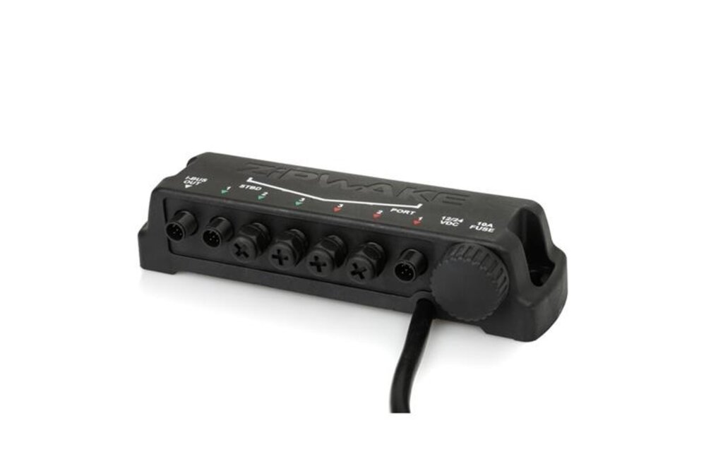 Zipwake distribution unit met stroomkabel