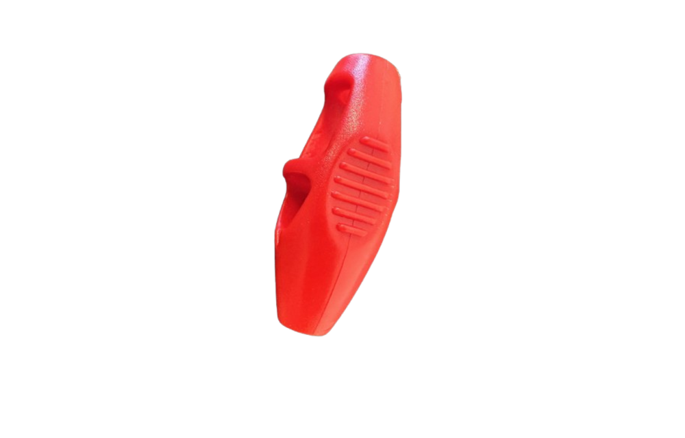 Allpa Kunststof clip voor elastiek Ø8mm rood
