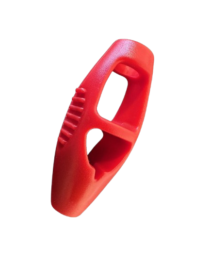 Allpa Kunststof clip voor elastiek Ø8mm  rood