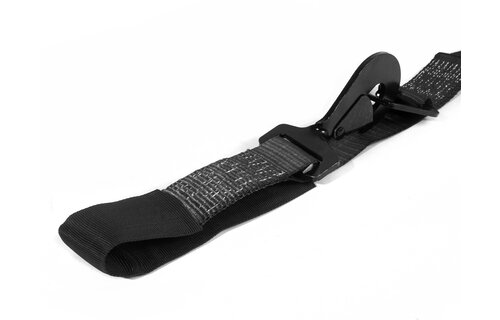 Speedstrap 50 mm Ratchet Tie-down spanband, haak en lus, 300 cm, zwart