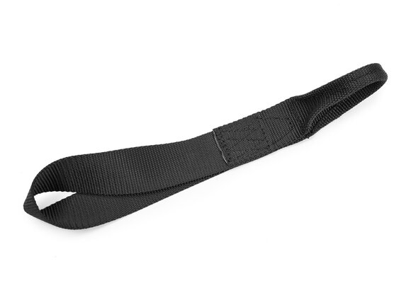 Speedstrap 38 mm Soft Tie verlenging, 30 cm, zwart