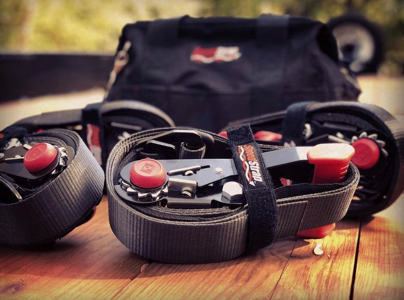 Speedstrap 25 mm SpeedWrap, dubbelzijdig klittenband, 50 cm, 2 st.