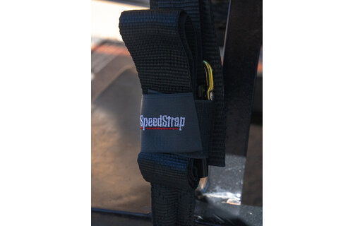 Speedstrap Tie-down band, 120cm, met s-haken, 2 st