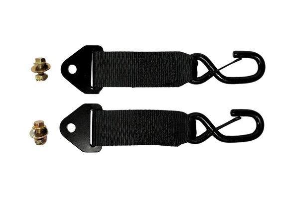 Speedstrap S-Hook adapters tbv autom. oprolbare spanbanden, 2 st.