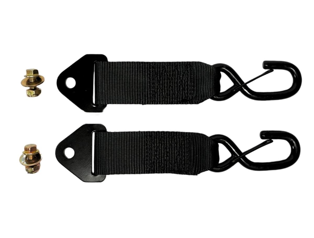 Speedstrap S-Hook adapters tbv autom. oprolbare spanbanden, 2 st.