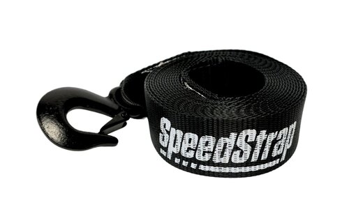 Speedstrap Winch strap, 6 meter trailerband met haak