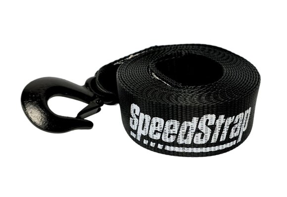 Speedstrap Winch strap, 6 meter trailerband met haak