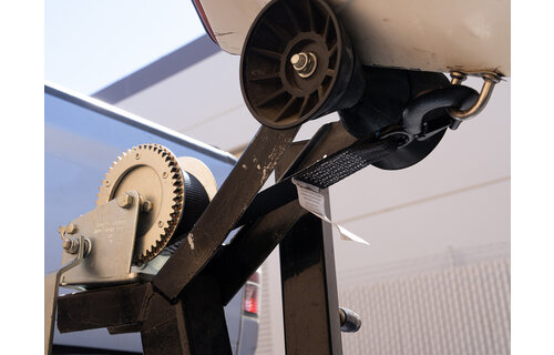 Speedstrap Winch strap, 6 meter trailerband met haak