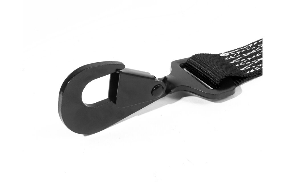 Speedstrap 38 mm Heavy Duty Kit, Ratchet Tie-down, haak en lus, 300 cm, zwart