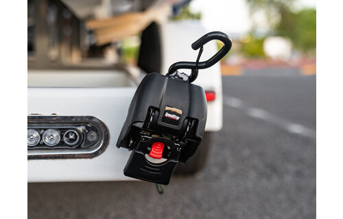 Speedstrap Tie-down automatisch oprolbare spanbanden, stalen ratel, 2 st.