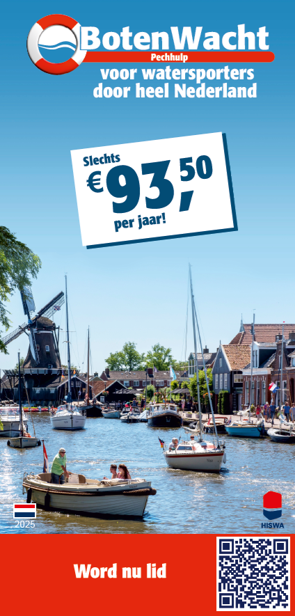 1 jaar pechhulp voor je boot