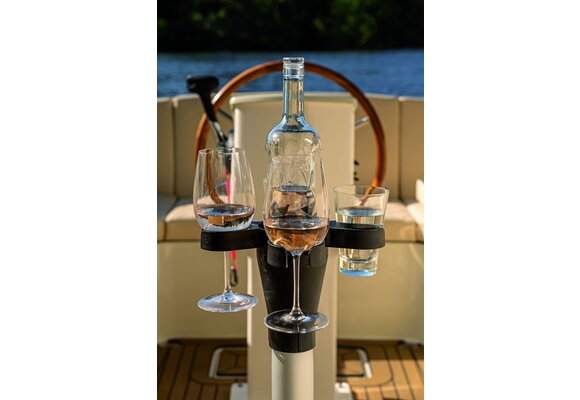 Stilla fles- en bekerhouder voor de boot