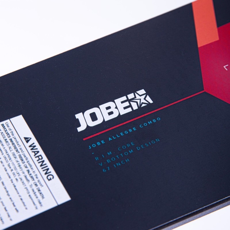 Jobe Allegre 67" Combo Waterskis Package | Rood