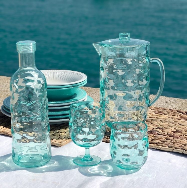 Moon Waterglas Acqua