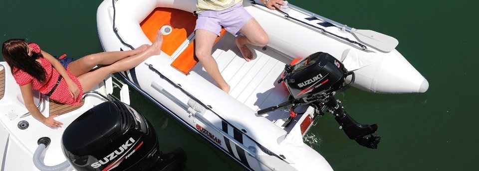 Suzumar rubberboot DS 360 alu