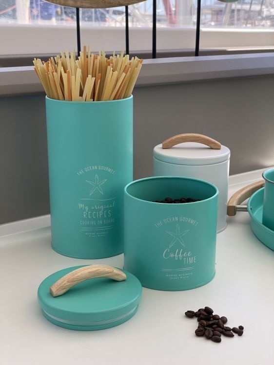 Menorca Opbergset Turquoise- L - 3 stuks