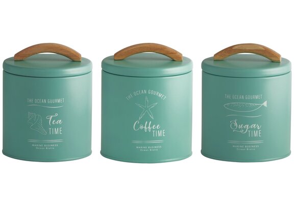 Menorca Opbergset Turquoise - S - 3 stuks