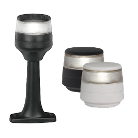 Hella wit rondschijnend toplicht NAVILED  360° BSH - zwart huis compact