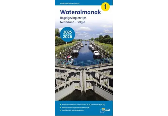 ANWB Wateralmanak deel 1 - 2025-2026