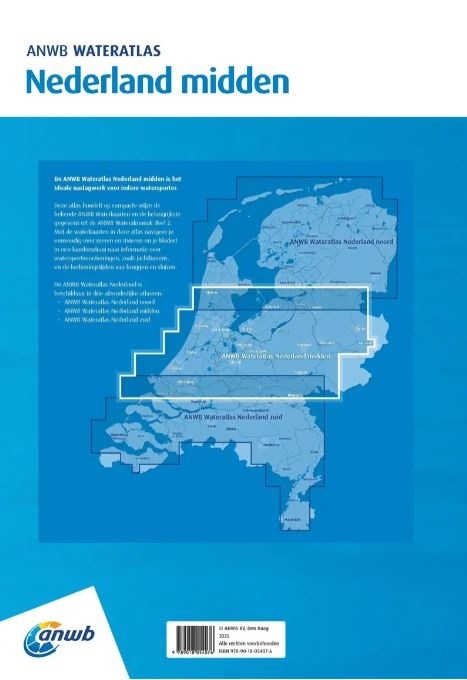 ANWB Wateratlas Nederland - Midden