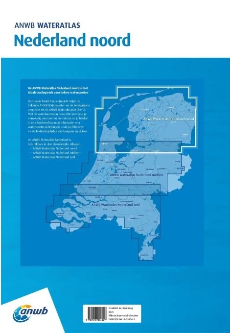 ANWB Wateratlas Nederland - Noord