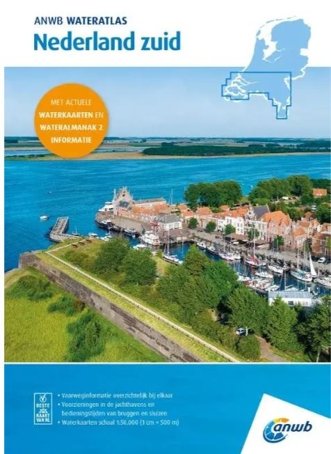 ANWB Wateratlas Nederland - Zuid