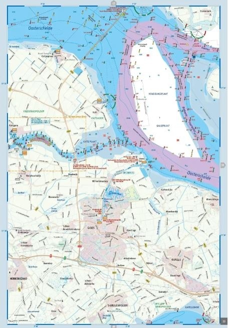 ANWB Wateratlas Nederland - Zuid