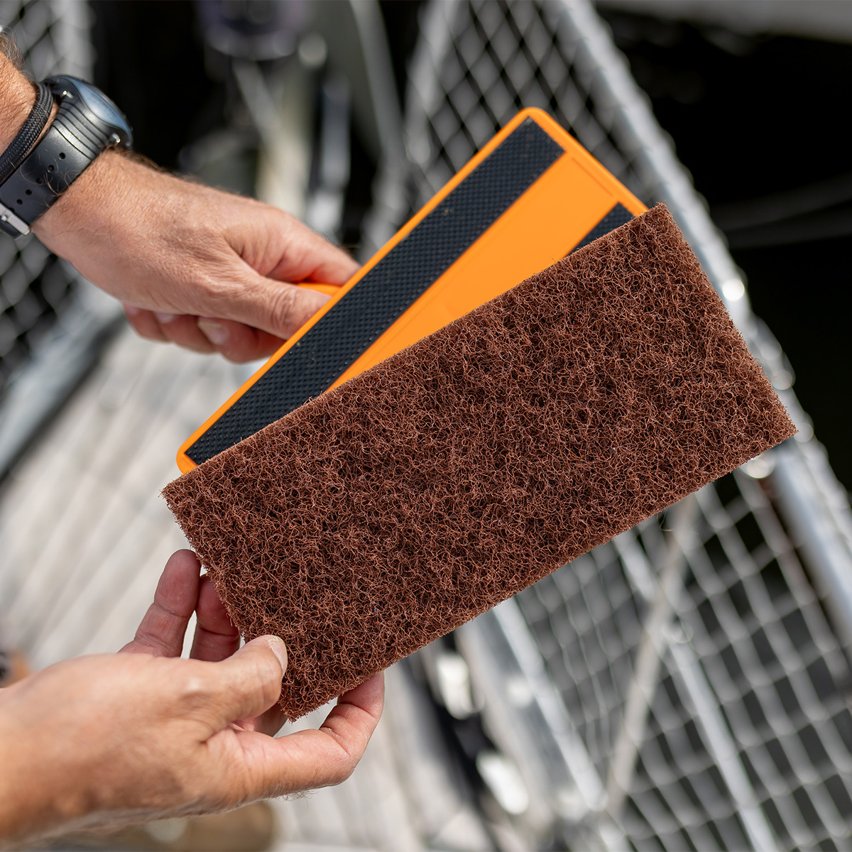 Deckmate Scrub Pad hard 2st