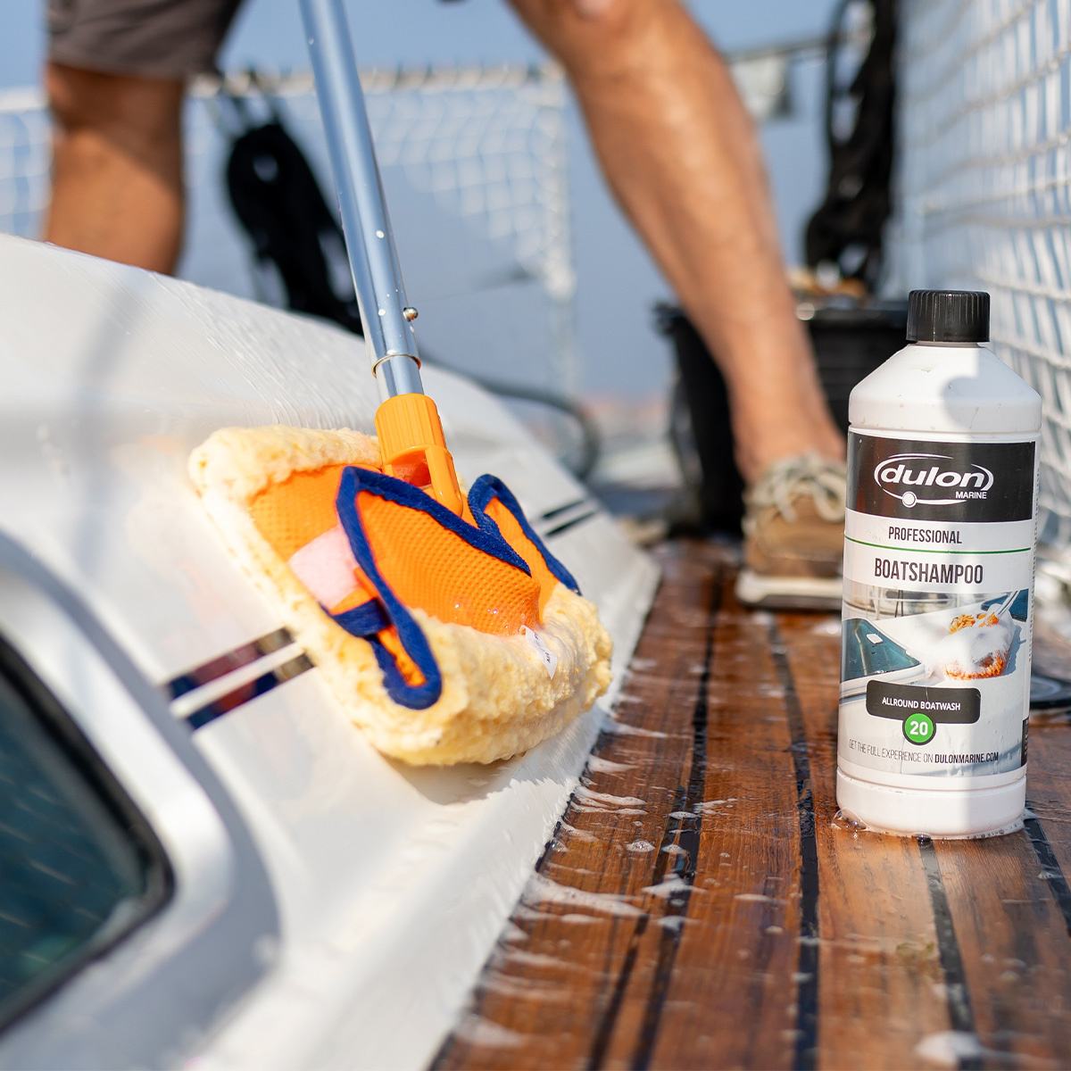 Deckmate Inwashoes van synthetisch lamswol