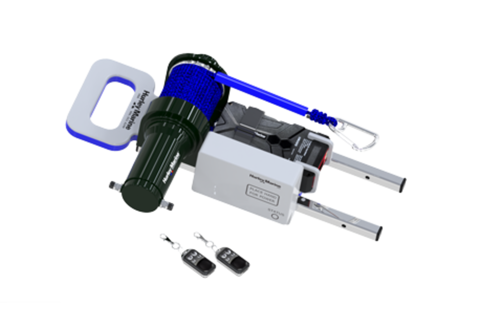 Hurley H3O+ Davit w/Electric Winch