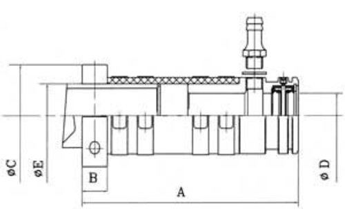 Allpa Vervangings keerringset Ø25mm (set van 2 + tube vet)