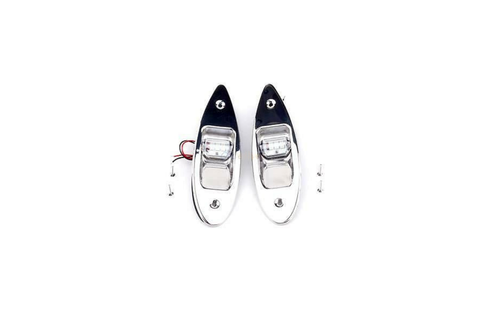 TM LED Rompbevestiging Navigatielamp RVS - Set