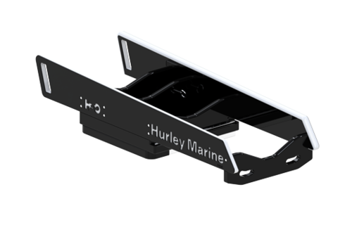 Hurley H3O Davit w/Hand Winch | Zwart