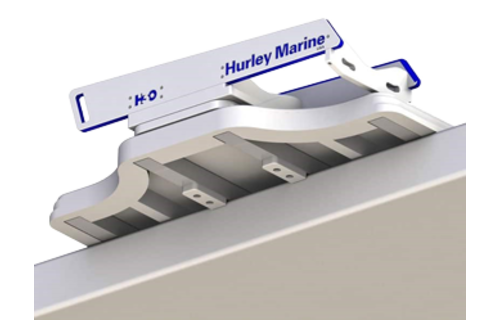 Hurley H3O Davit w/Hand Winch | Zwart