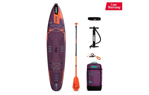Jobe Aero Duna SUP Board 11.6 Package Purple