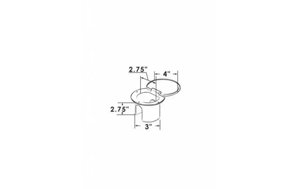 RVS handdouche met inbouwkast