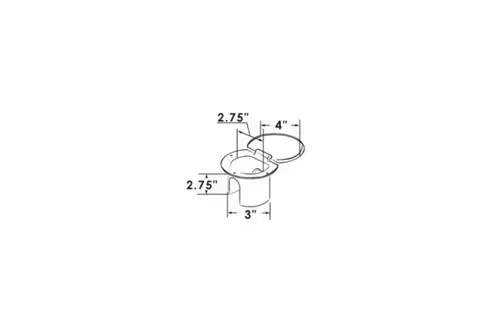 RVS handdouche met inbouwkast