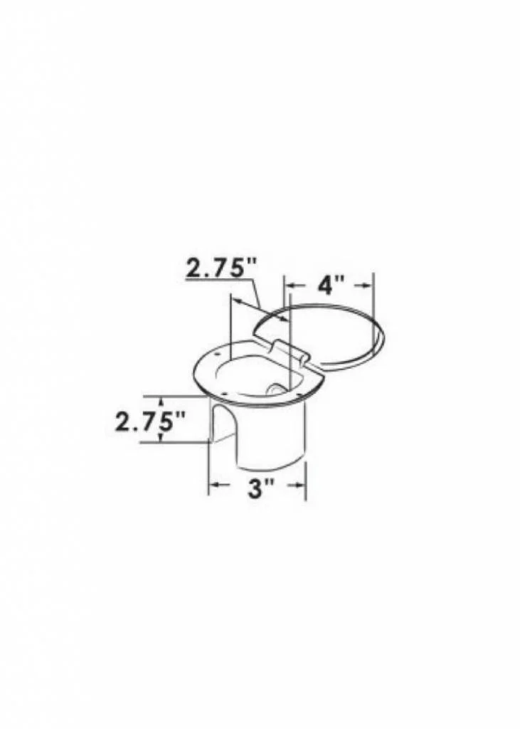 RVS handdouche met inbouwkast