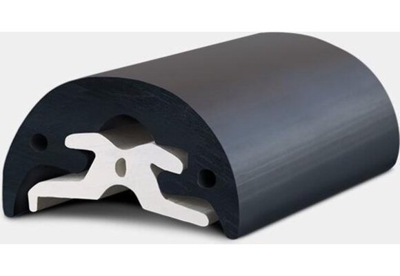 Stootlijst Radial 40 zwart