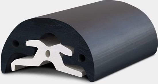 Stootlijst Radial 40 zwart