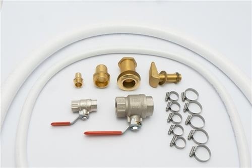 Hollex aansluitkit elektrisch toilet in 3/4"out 1"