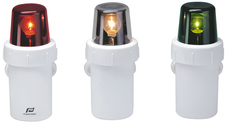 Compacte navigatieverlichting set van 3