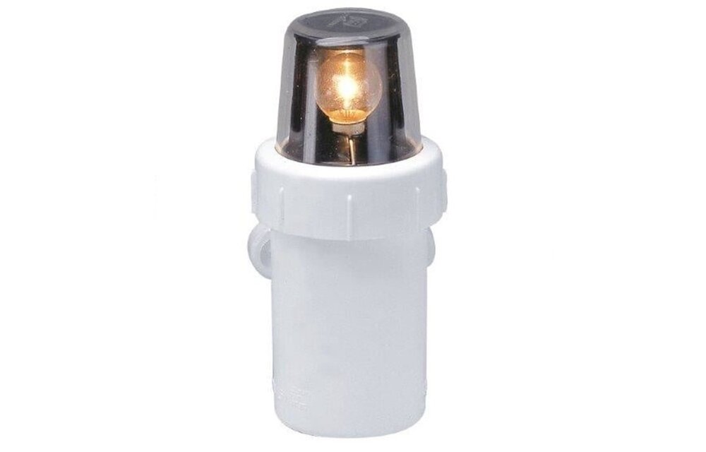 Compacte navigatielamp wit toplicht batterij