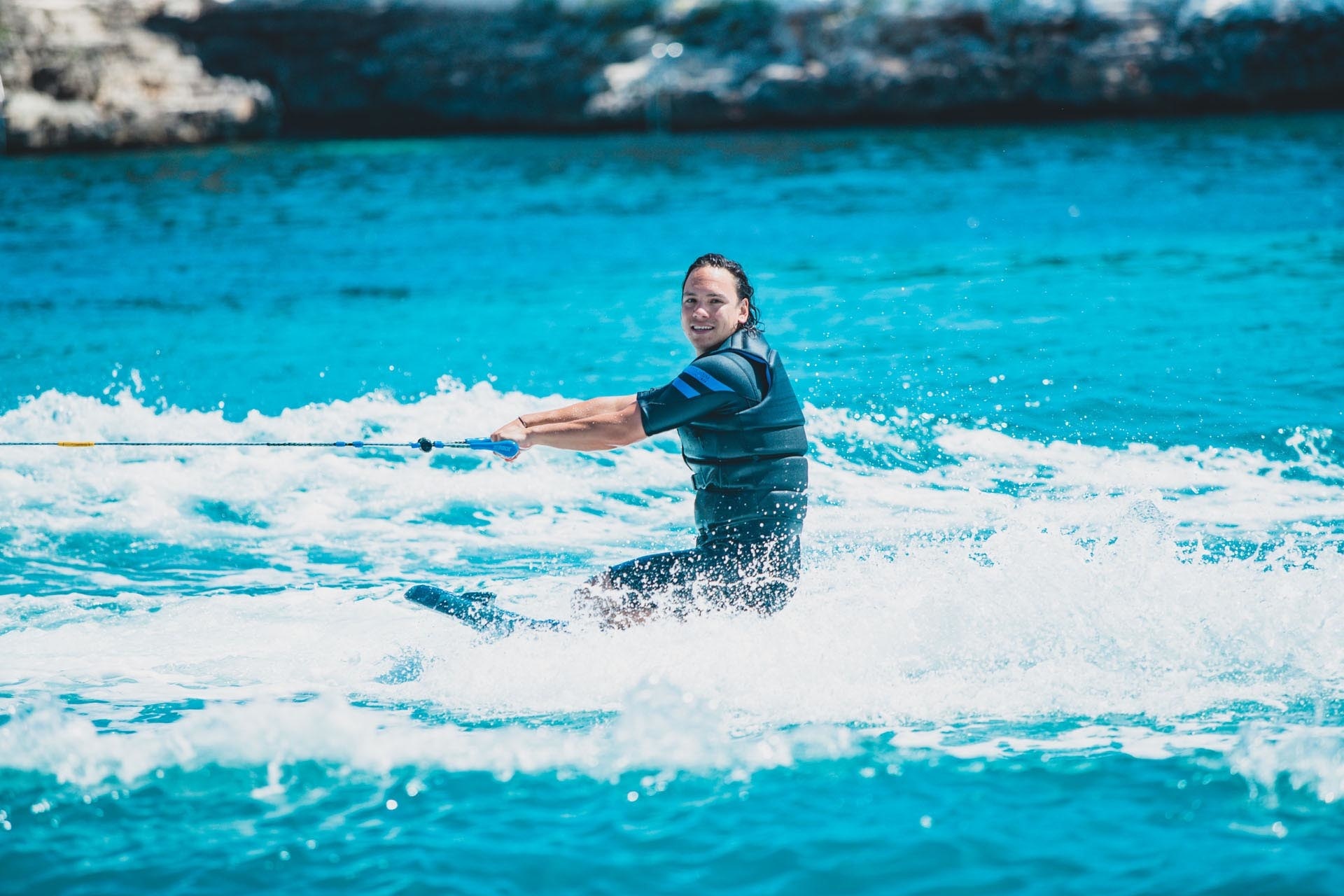 Jobe Perth 3/2mm Shorty Wetsuit | Heren | Blauw (25% korting)