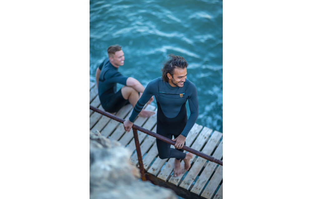 Jobe Perth 3/2mm Borstrits Wetsuit | Heren | Grijs (25% korting)