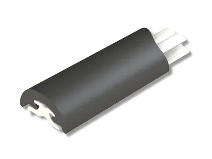 Stootlijst Radial 52 zwart