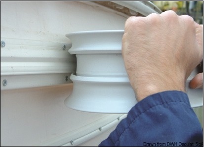 Stootlijst Radial 52 zwart