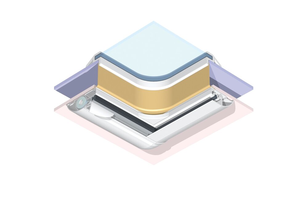 Dometic Oceanair Skyscreen liner standaard diep 102mm 2.5m